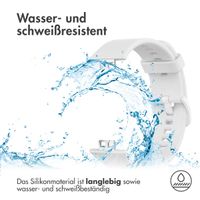 imoshion Silikonband für das  Huawei Watch Fit - Weiß