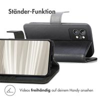 imoshion Luxuriöse Klapphülle Realme GT 2 Pro - Schwarz