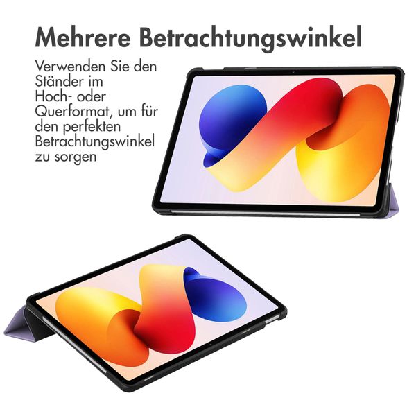 imoshion Design Trifold Klaphülle Xiaomi Redmi Pad 2 Pro - Flower Distance