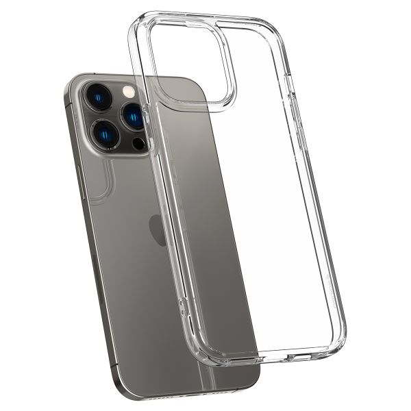 Spigen Crystal Hybrid Backcover für das iPhone 14 Pro Max - Transparent