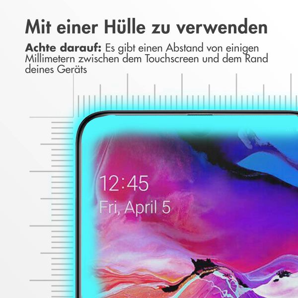 Accezz Screen Protector aus gehärtetem Glas Samsung Galaxy A70