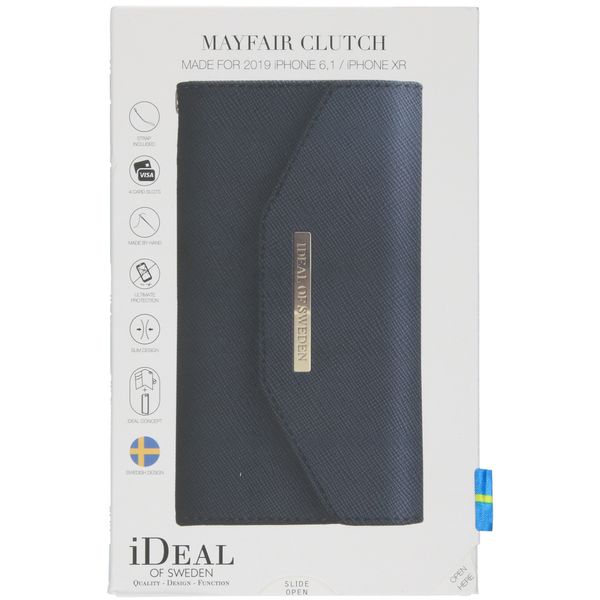 iDeal of Sweden Mayfair Clutch Dunkelblau für das iPhone 11