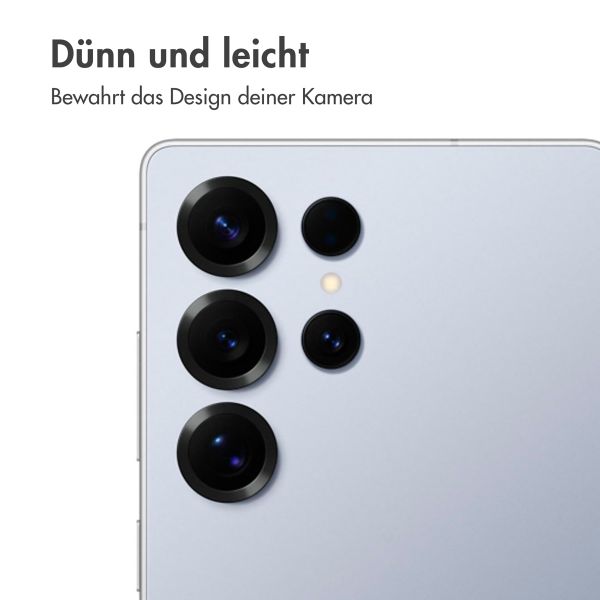 imoshion 2er-Pack Objektivschutz für Kamera für das Samsung Galaxy S25 Ultra - Titanium Silverblue