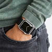 Vonmählen Classic Nylon Loop Armband für deine Apple Watch | 44/45/46/49 mm - Schwarz