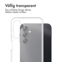 imoshion ﻿Back Cover mit Ständer für das Samsung Galaxy A14 (5G/4G) - Transparent