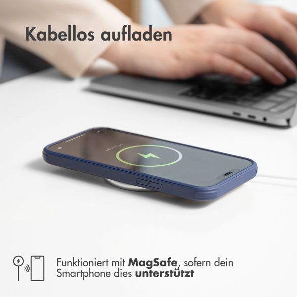 Accezz ﻿360° Rundumschutzhülle für das iPhone 13 Pro - Blau