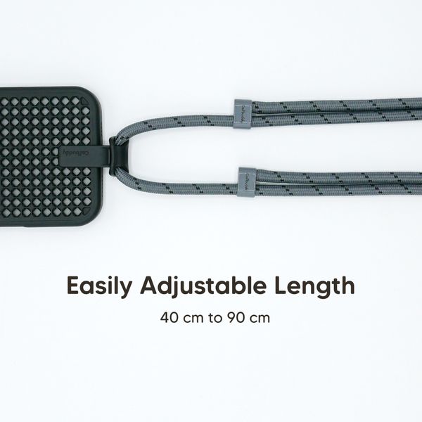 Callbuddy Lanyard - Cross Body Handyband - Shadow Gray