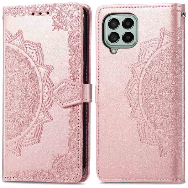 imoshion Mandala Klapphülle für das Samsung Galaxy M53 - Rose Gold