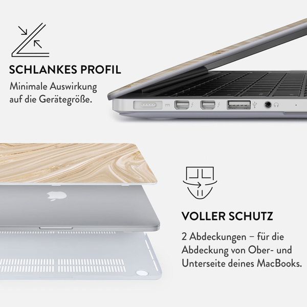 Burga Hardshell Hülle Apple MacBook Air 13 Zoll (2018-2020) - Full Glam