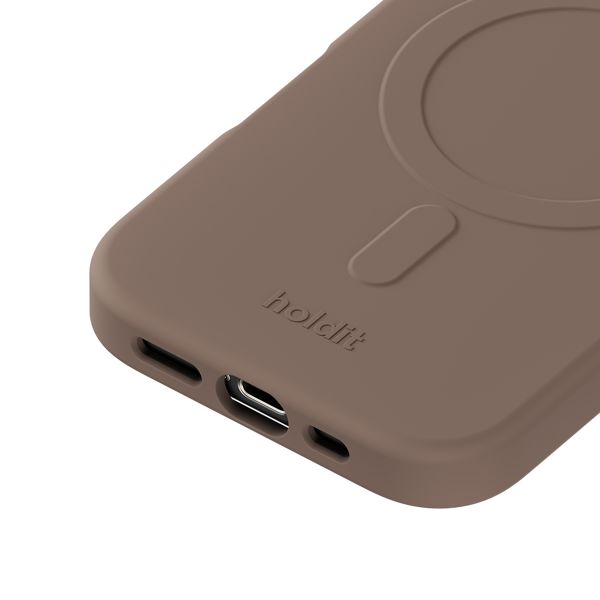 Holdit Soft MagSafe Case Apple iPhone 16 Pro Max - Mocha Brown