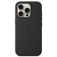 Apple Silikon-Case MagSafe für das Apple iPhone 16 Pro - Black