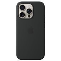 Apple Silikon-Case MagSafe für das iPhone 16 Pro - Black