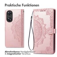 imoshion Mandala Klapphülle Oppo Reno 8 T (4G) - Rosé gold