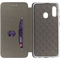 Schlankes Klapphülle Schwarz für das Samsung Galaxy A20e