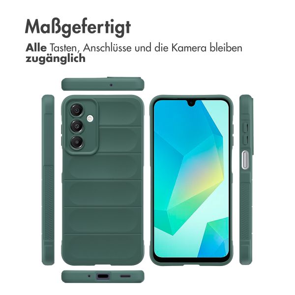 imoshion EasyGrip Back Cover für das Samsung Galaxy A16 5G - Dunkelgrün