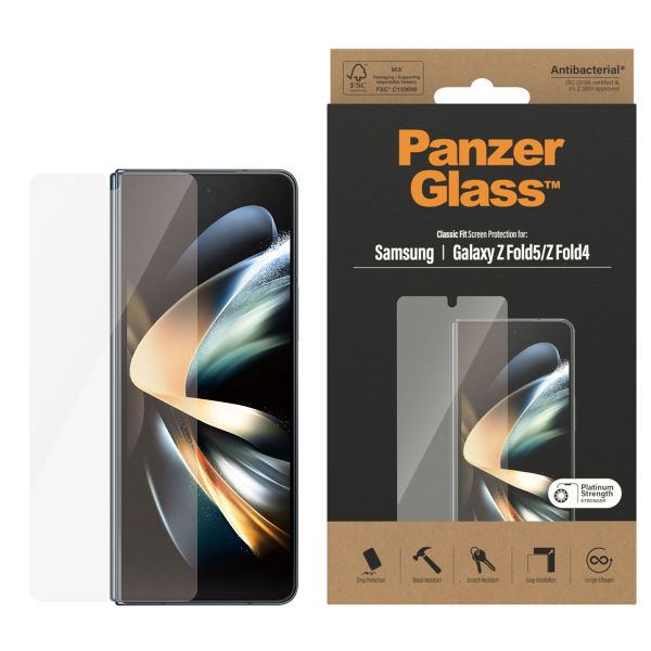 PanzerGlass Ultra-Wide Fit Antibakterieller Displayschutz für das Samsung Galaxy Z Fold 5