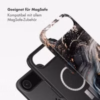 Selencia Vivid Rückabdeckung mit MagSafe Apple iPhone Air - Chic Marble Black