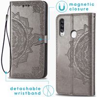 imoshion Mandala Klapphülle Samsung Galaxy A20s - Grau