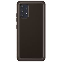 Samsung Original Silicone Clear Cover Galaxy A32 (4G) - Schwarz
