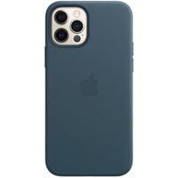 Apple Leder-Case MagSafe für das Apple iPhone 12 (Pro) - Baltic Blue