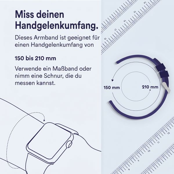 imoshion Nylonarmband -   Universelle 20 mm Anschluss - Indigo