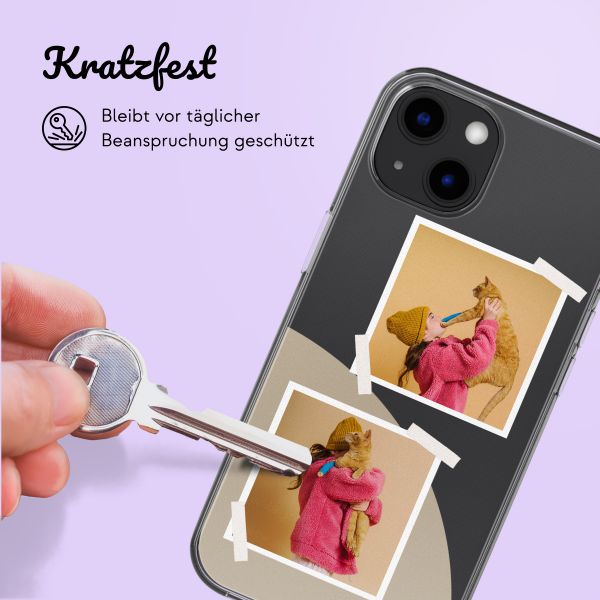 Personalisierte Hülle mit Filmrolle N°2 iPhone 12 (Pro) - Transparent