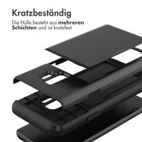 imoshion Backcover mit Kartenfach Samsung Galaxy S9 - Schwarz