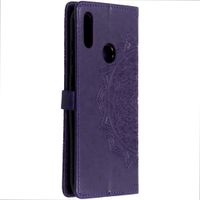 Mandala Klapphülle Violett für das Huawei Y7 (2019)