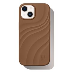 iDeal of Sweden Soft Swirl Silicone MagSafe Hülle Apple iPhone 17e / 16e / 15 / 14 / 13 - Salted Caramel
