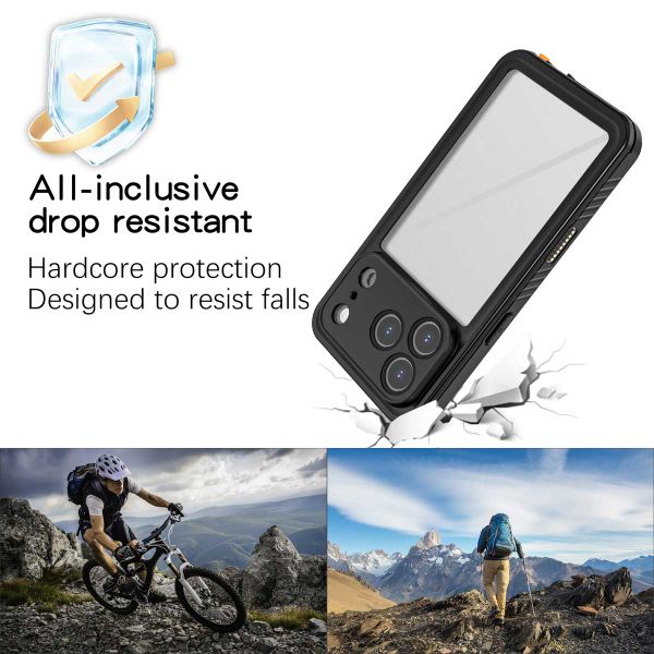 Redpepper Dot Waterproof Case Apple iPhone 17 Pro - Schwarz