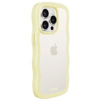 Holdit Wavy Case für das iPhone 15 Pro Max - Lemonade