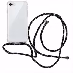 imoshion Backcover mit Band Apple iPhone SE (2022 / 2020) / 8 / 7 - Schwarz & Gold