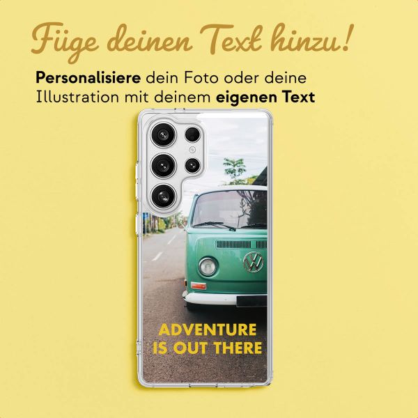 Gestalte deine eigene MagSafe Clear Case Samsung Galaxy S25 Ultra - Transparent