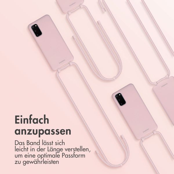 imoshion Color Backcover mit abtrennbarem Band für das Samsung Galaxy S20 - Rosa