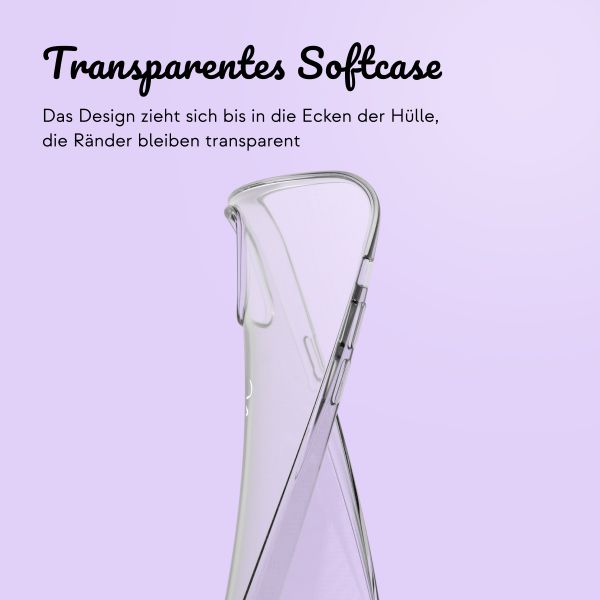 Personalisierte Hülle mit Namen iPhone 11 - Transparent