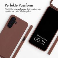imoshion SilikonHülle mit Band Samsung Galaxy A37 (5G) - Braun