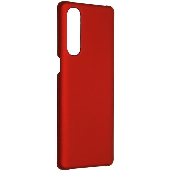 Unifarbene Hardcase-Hülle Oppo Find X2 Neo - Rot