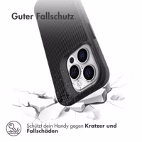 imoshion Rugged Hybrid Carbon Case Apple iPhone 14 Pro Max - Schwarz