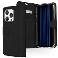 Accezz Wallet TPU Klapphülle Apple iPhone 15 Pro - Schwarz