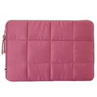 Selencia Puffy Laptop Hülle 13-14 Zoll - Laptop Sleeve - Magenta Fire