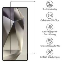 Accezz Full Cover Screen Protector aus gehärtetem Glas für das Samsung Galaxy S25 Ultra