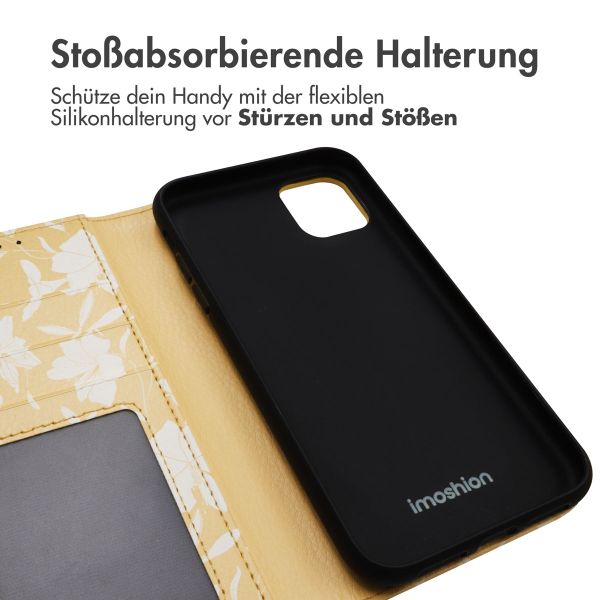 imoshion ﻿Design Klapphülle für das iPhone 11 - Yellow Flowers