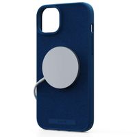 Njorð Collections Wildleder Comfort+ Case MagSafe für das iPhone 15 Plus - Blue