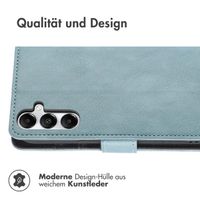 imoshion Luxuriöse Klapphülle Samsung Galaxy A17 - Hellblau