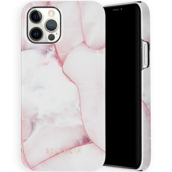 Selencia Maya Fashion Backcover iPhone 12 (Pro) - Quartz Rose