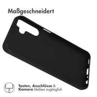 Accezz Color TPU Hülle Samsung Galaxy A25 (5G) - Schwarz
