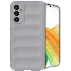 imoshion EasyGrip Back Cover für das Samsung Galaxy A34 (5G) - Grau