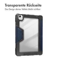 Accezz Rugged Trifold Klapphülle Apple iPad Air 11 Zoll (2025) M3 / (2024) M2 / Air 5 (2022) / Air 4 (2020) - Dunkelblau
