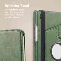 imoshion 360° drehbare Klapphülle Samsung Galaxy Tab A9 8.7 Zoll - Grün