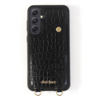 Dutchies Back Cover mit Kartenfach für das Samsung Galaxy A54 - Telefonband nicht enthalten - Crocodile Chic